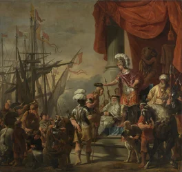 Eneas en la corte de Latino, c.1661-c.1664